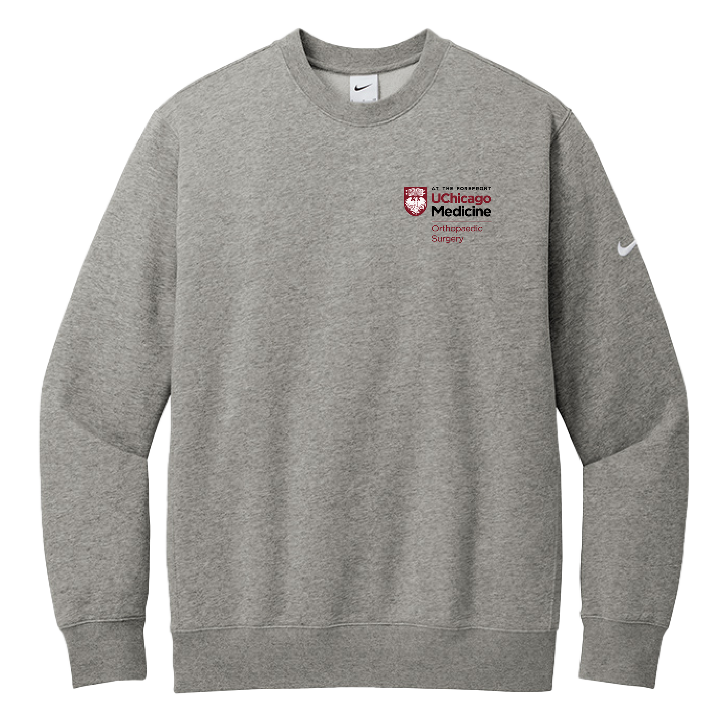 Nike Club Fleece Sleeve Swoosh Crew