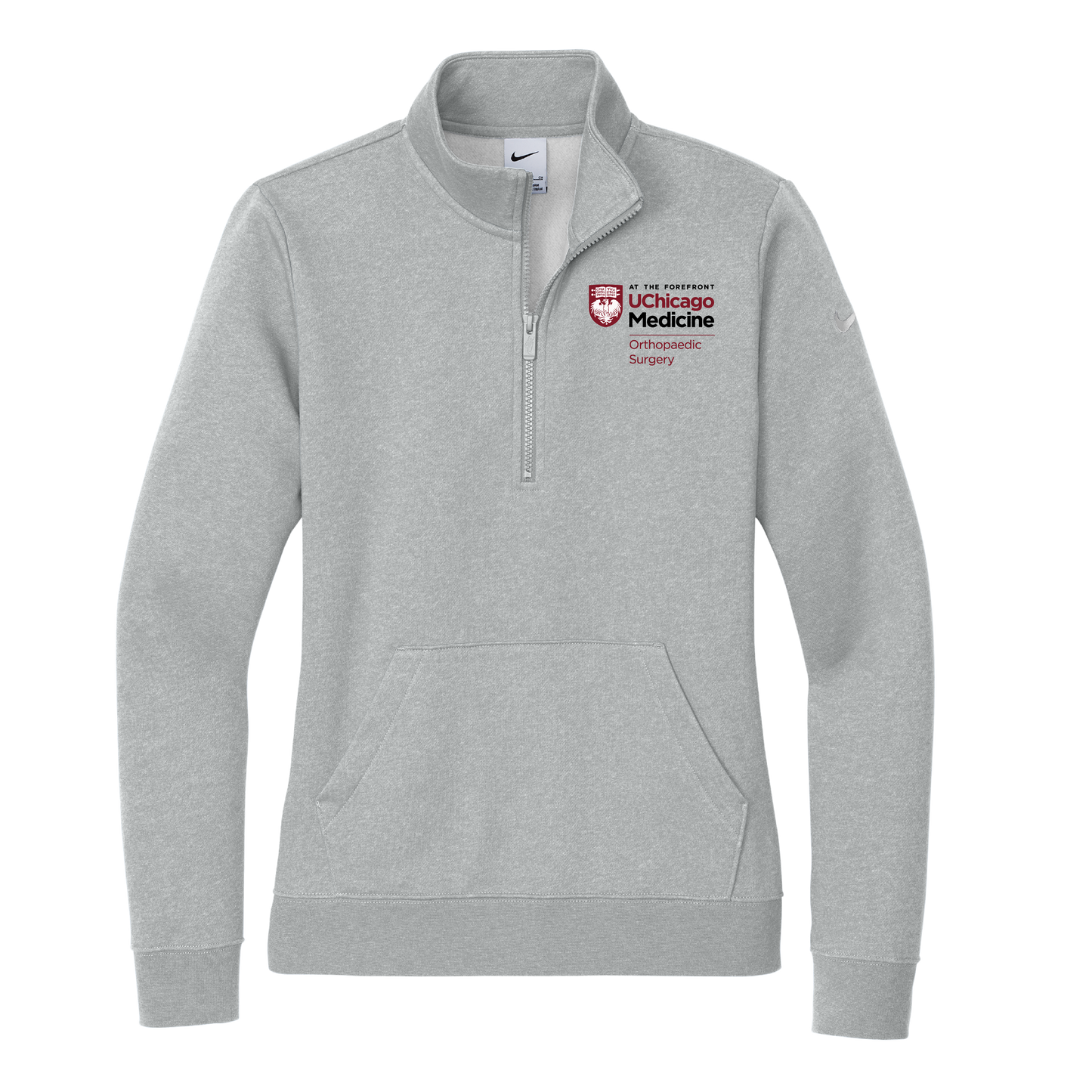 Women's Nike Club Fleece Sleeve Swoosh 1/2-Zip